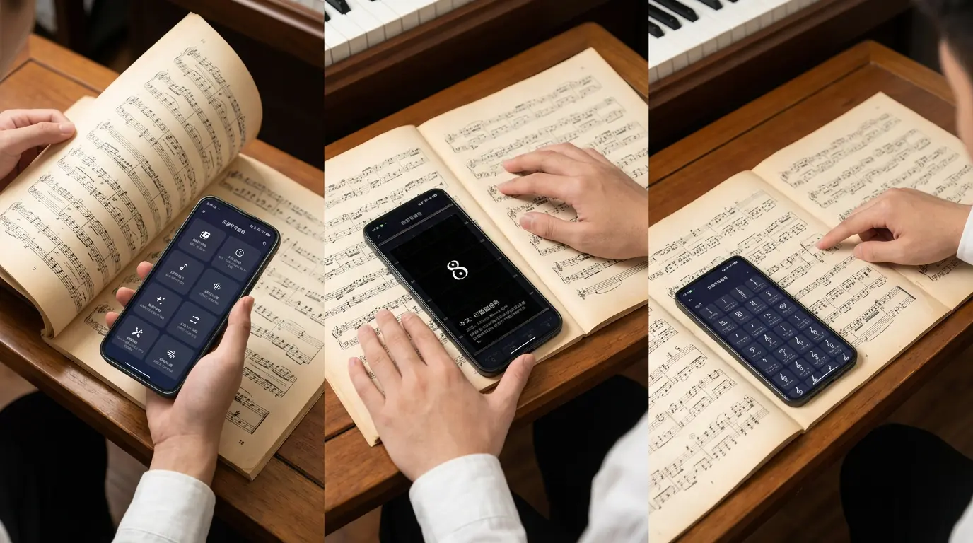 乐谱符号查询功能展示