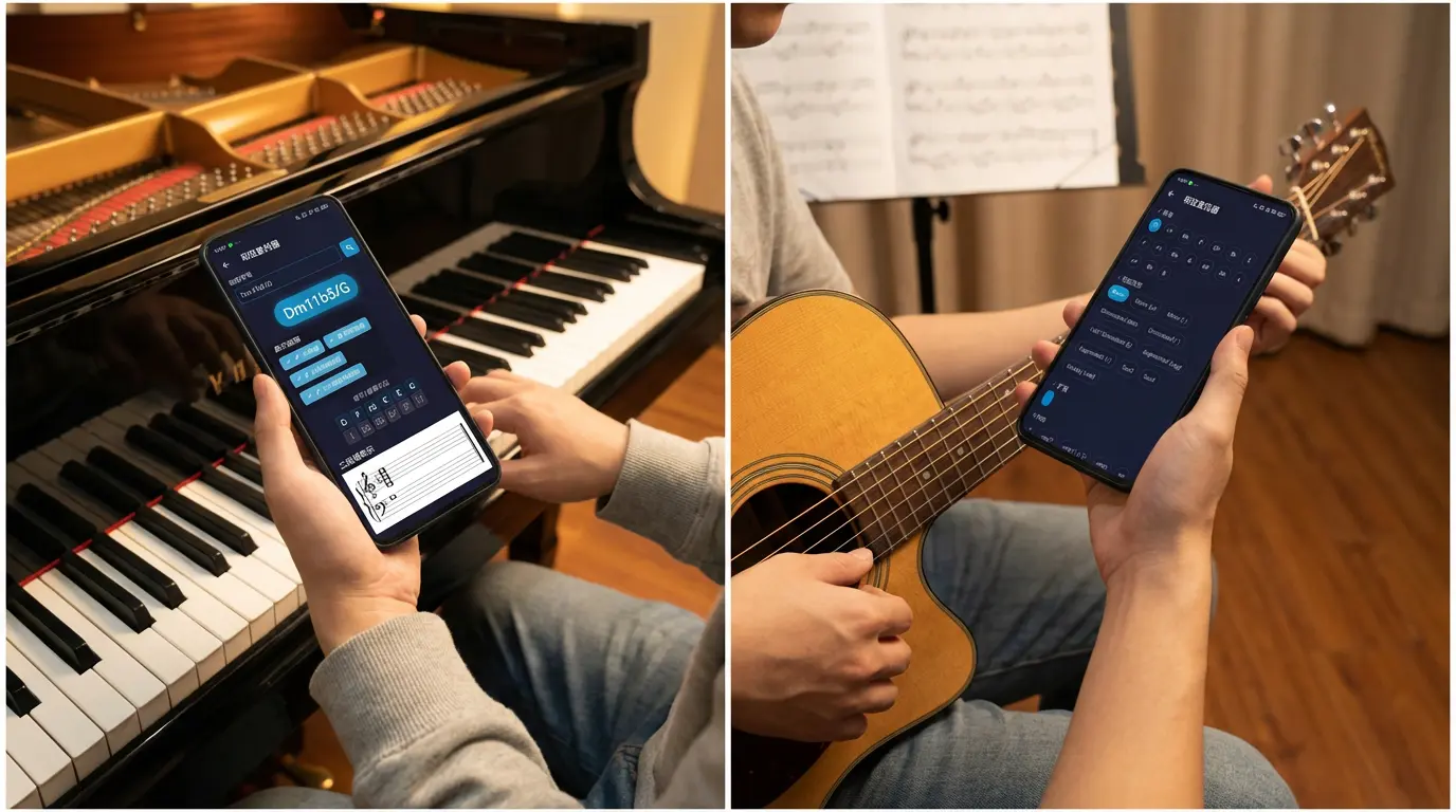 和弦查询功能展示