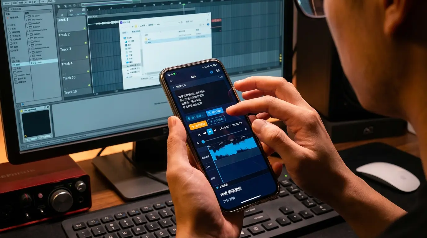 歌词文件生成功能展示