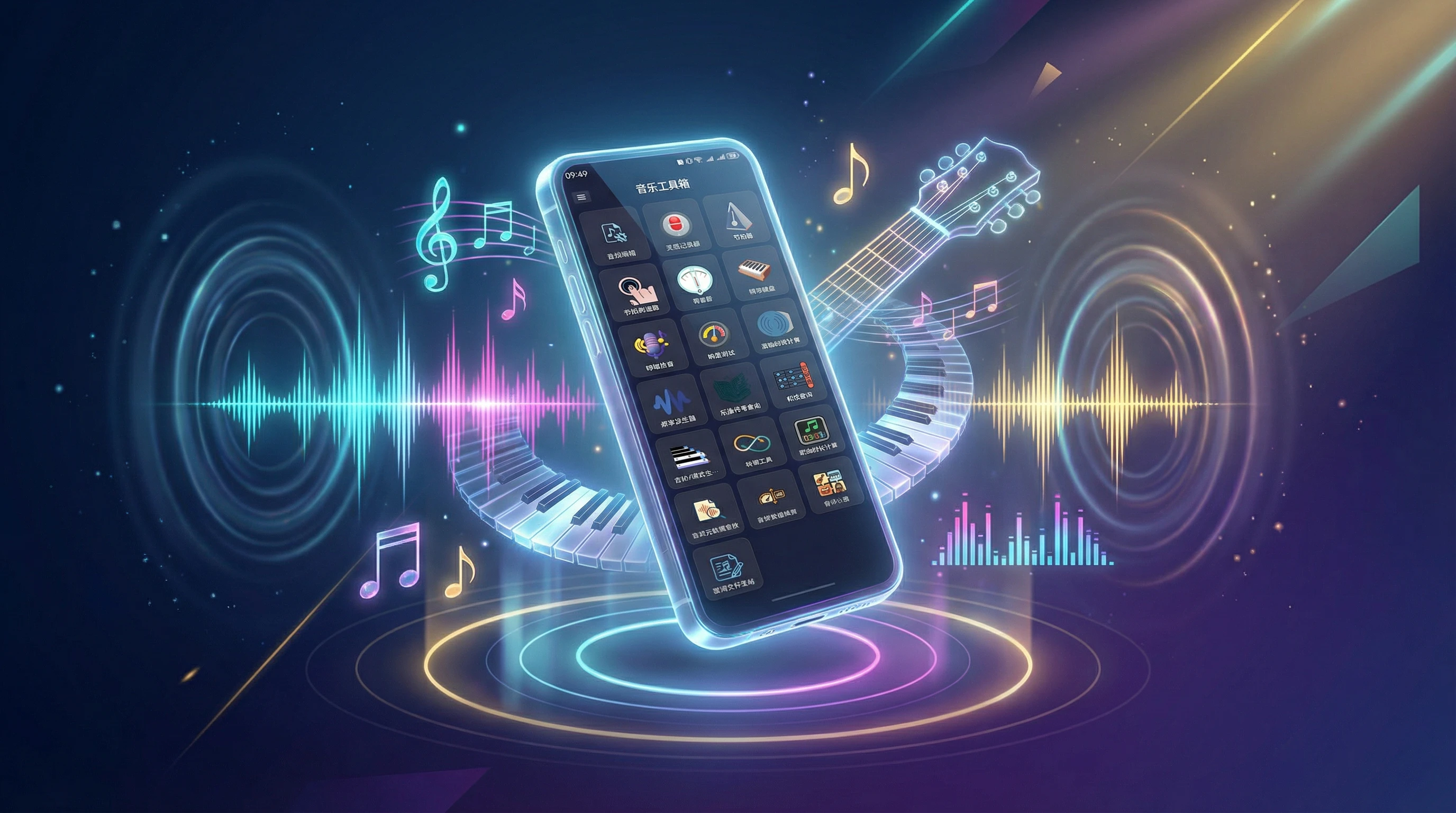 音乐工具箱应用展示